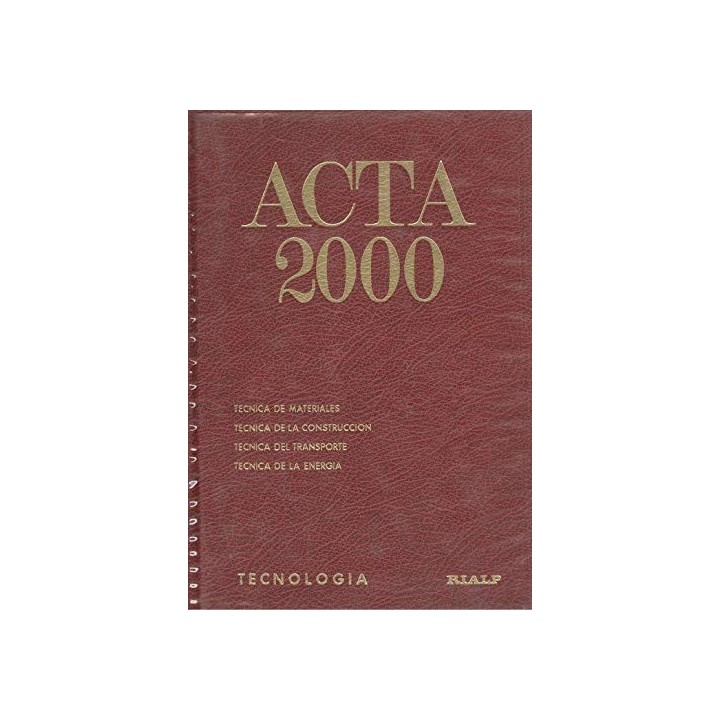Acta 2000 Tecnología